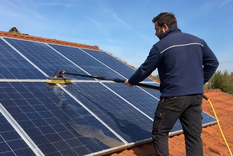Nettoyage et entretien de panneaux solaires à Clisson