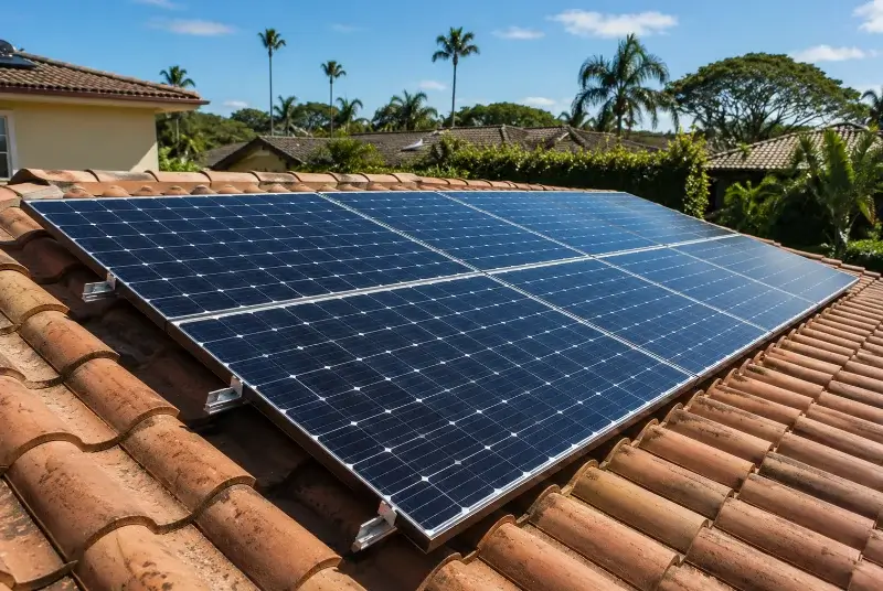 Installation de panneaux solaires à Clisson